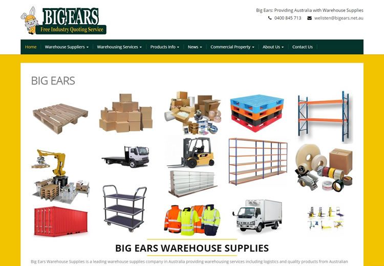 Big Ears Warehouse Supplies